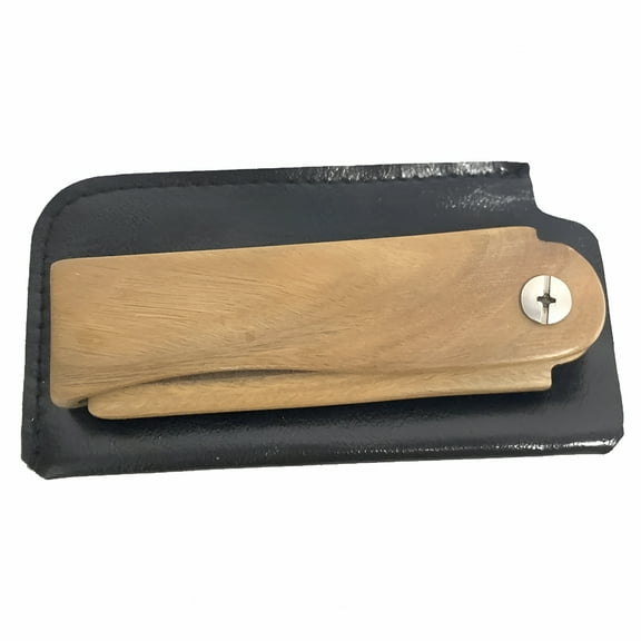 ACDANC Beard Comb Men Mustache Wooden Combs Folding Printable Man