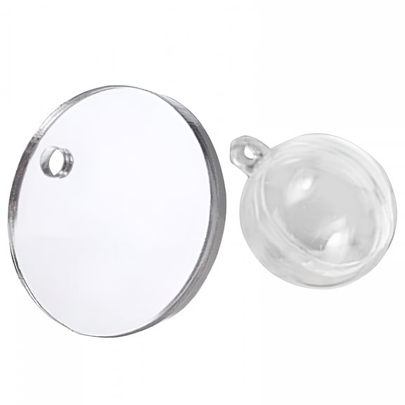 ACDANC Betta Training Mirror Floating Betta Fish Tanks Acrylic Mirrors Aquarium Accessories Plastic