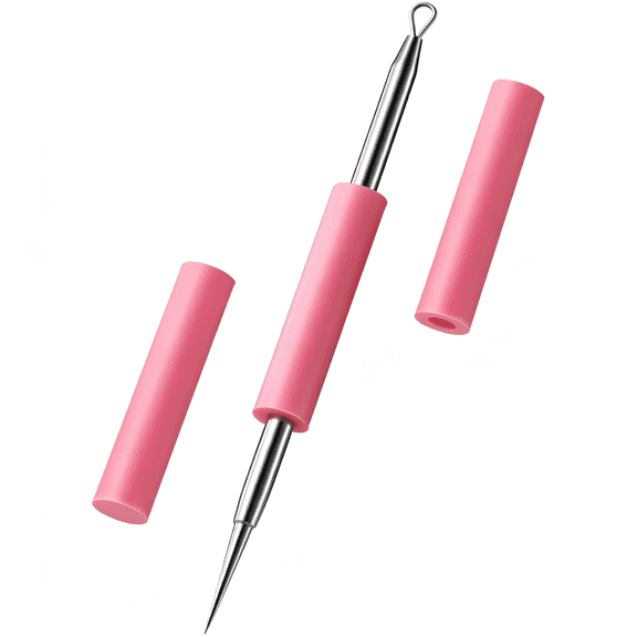 ACDANC Blackhead Remover Tool  Dual-End Whitehead Removal Tool for Face&Nose,Stainless Steel Skincare Beauty Tool Professional Blackhead Remover Tool