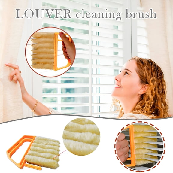 ACDANC Blind Cleaner Tool,Mini Blind Duster Brush Clean Venetian Blind Brush