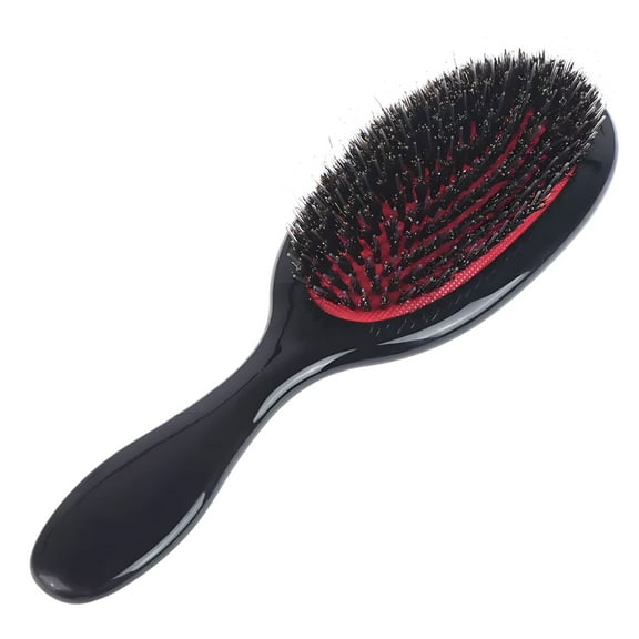 ACDANC Boar Bristle & Nylon Hair Brush Oval Anti-static Paddle Comb Scalp Massage