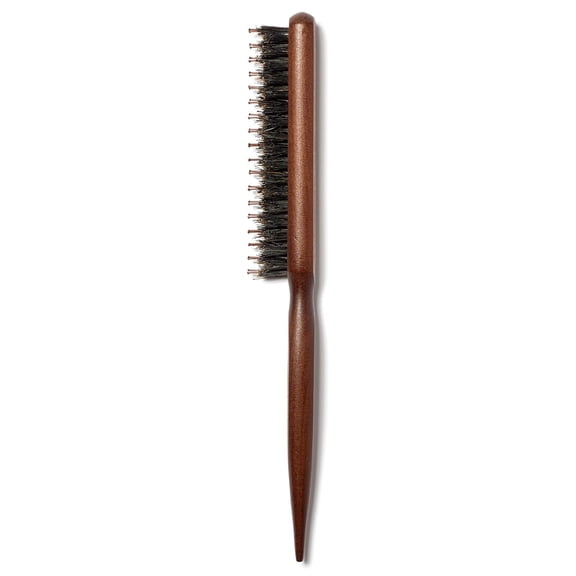 ACDANC Boar & Nylon Bristle Styling Brush - Teasing Comb with Rat Tail Pick for Backcombing, Smoothing, Edge Control and Volume Creation Rat Tail Combs