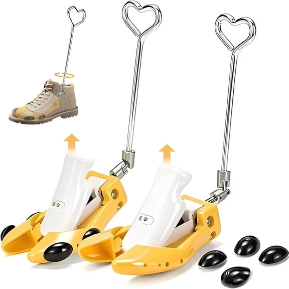 ACDANC Boot Stretchers for Cowboy Boots Shoe Stretcher for Wide Feet Men Shoe Trees Adjustable Length & Width for Men Women