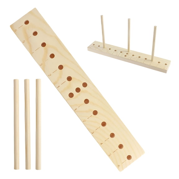 ACDANC Bow Making Tool for Ribbon Maker Bow Ribbon Decorative Tool Adjustable with Board Sticks Bow Making Tool for Ribbon Wreath Bow Making Maker for Making Bows