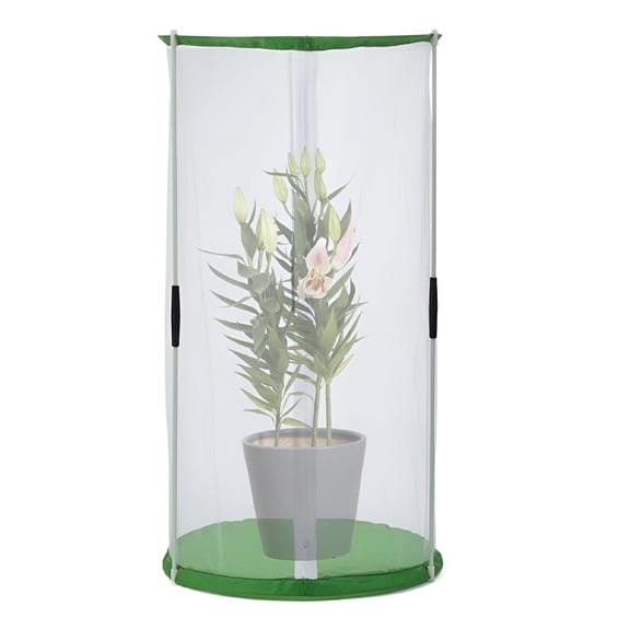 ACDANC Butterfly Cage 11.8 x 15.7 Inch Butterfly Garden Habitat with Zipper Foldable Multifunctional Plant Cover for Raising Hatching Rearing Kids Science Project