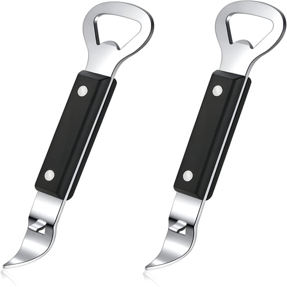 ACDANC Can Punch Bottle Opener,Manual Stainless Steel Can Opener 2 Pack