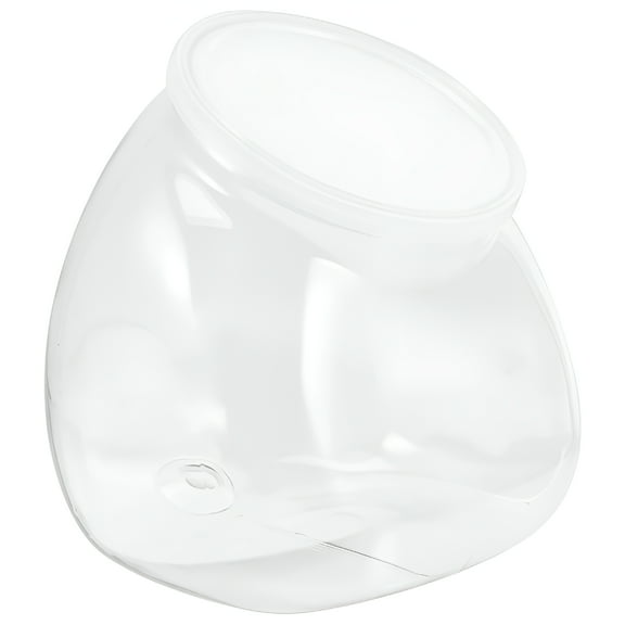 ACDANC Candy Jar Plastic Candy Jars Clear Plastic Jars with Lids Countertop Display Containers 1500ml,5.91"X5.71"X5.51"