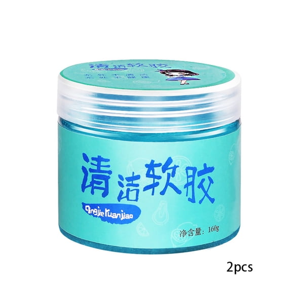 ACDANC Car Cleaning Gel Car Cleaning Putty Car Putty Auto Detailing Tools Car Slime Cleaner Dust Cleaning Gel for Car Interior Cleaner Car Cleaning Supplies Cleaning Kit Car Accessories Blue 2Pack