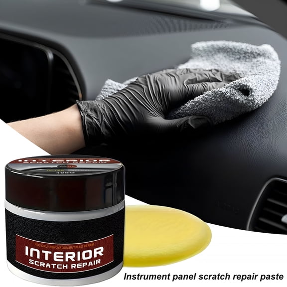 ACDANC Car Interior Dashboard Repair, Scratch Fixing Wax, Quick Fix, Portable, Scratch Remover, Dashboard Repair Kit, Paintless, Universal Fit, Car Detailing, Auto Scratch Repair