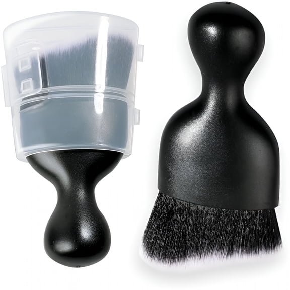 ACDANC Car Interior Detailing Brush, Soft Bristle Cleaning Brush Car Detailing Brush Dusting Brush, Car Interior Cleaning Tool, Auto Detail Brush Car Dash Duster Brush
