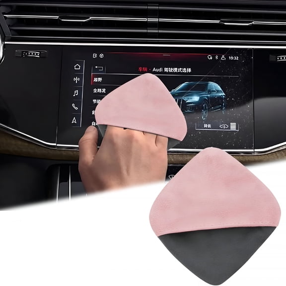 ACDANC Car Screen Cleaner, Microfiber Dashboard Wipes, Square Microfiber Cloth, Car Display Wipes, Vehicle Screen Cleaner Tool Universal for Car Dashboard Car Display Car Interior Tools