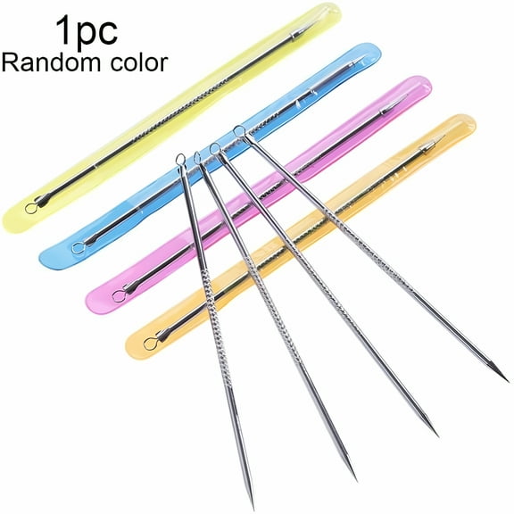 ACDANC Carbon Steel Acne Needle Blackhead Removal Pin Pimple Extractor x Tools