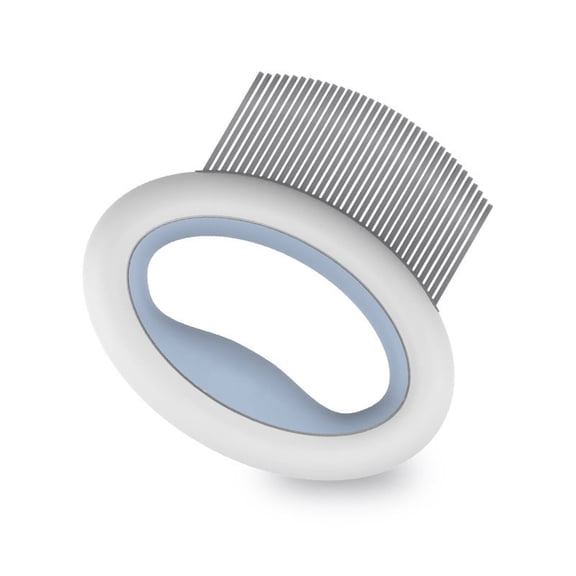 ACDANC Cat Brush,Cat Grooming Brush,Cat Grooming Supplies,Blue,8X3X1"