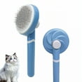 thumbnail image 1 of ACDANC Cat Brush for Shedding,Self Cleaning Dog Brush,Dog Brush for Shedding,Blue, 1 of 6