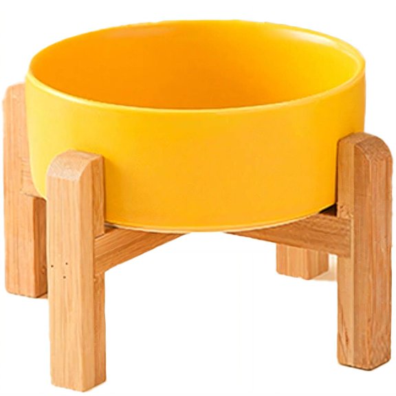 ACDANC Cat Food Bowl,Neck Protection with Elevated Design Dog Food Bowl, Stable and Anti-Tip Cat Bowls,11cm,Style8