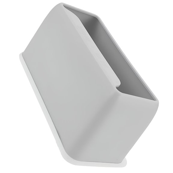 ACDANC Cat Litter Scoop Holder Stand, Plastic Shovel Storage Container for Pet Waste, Keeps Floors Clean and Tidy, Grey