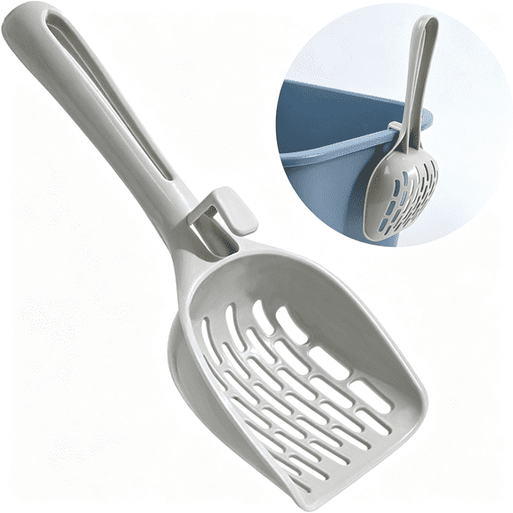 ACDANC Cat Litter Scoop,Litter Scoop with Wide Slats,Litter Sifter Scoop with Hollow Grid for Pine Pellets,Easy Sifting,Abs Plastic Litter Scoop for Cats Wide Slats Easy Sifting Cat Litter Scoop
