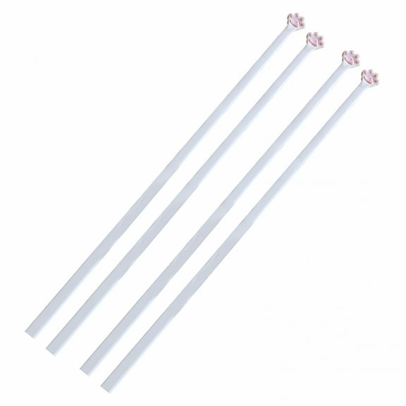ACDANC Cat Paw Chopsticks, Cute & Fun Pink Paw Prints Reusable Lightweight Non-Slip Grip, Unique Gift for Cat Lovers (2Pcs)