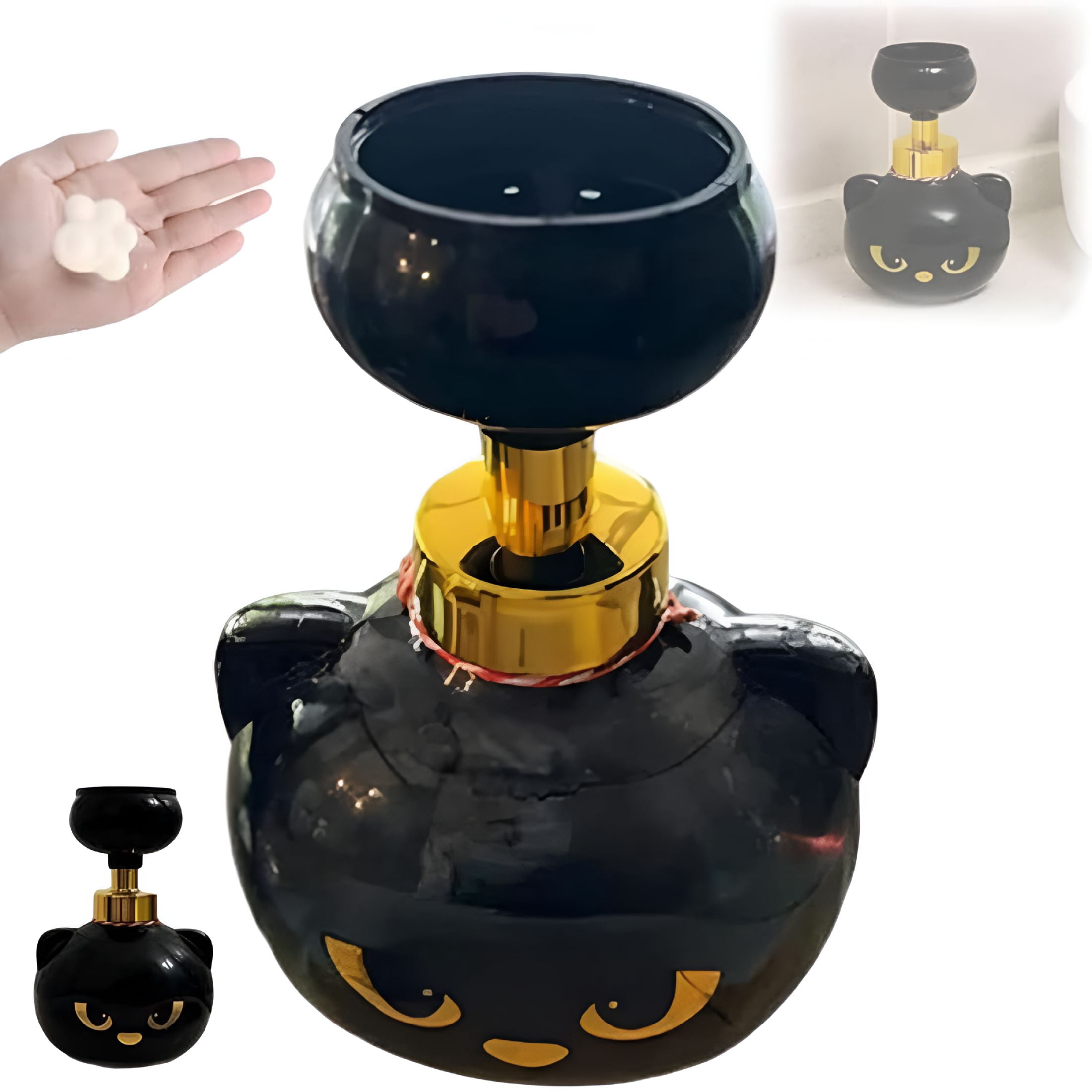 Cute Container House ACDANC Cat Paw Foaming Hand Soap Dispenser - Cute Paw Print Foam Soap ...