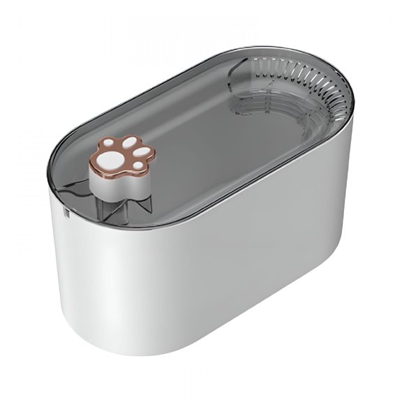 ACDANC Cat Water Fountain, with Quiet Pump, Water Fountain for Cats Inside, Automatic Cat And Dog Water Dispenser with Smart Pump for Cats, Dogs, Multiple Pets