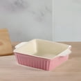thumbnail image 1 of ACDANC Ceramic Bakeware Casserole Dishes for Oven Dessert Dish Serving Dish Large Lasagna Pan Deep for Oven for Camping Cake Picnics Square, 1 of 7