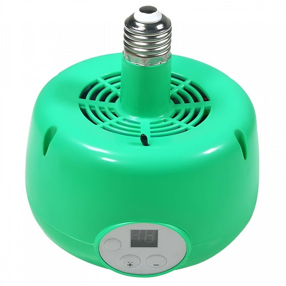 ACDANC Chicken Coop Heater Livestock Heat Lamp - Green