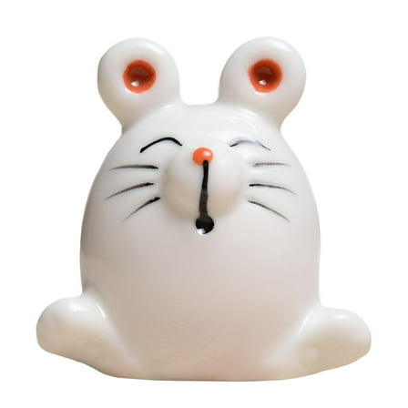 ACDANC Chinese Ceramic Tea Pet,Soft Harmonious Colors Ceramic Chinese Ceramic Tea Pet,Matches Tea Sets Easily Tea Accessories,Style1