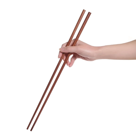 ACDANC Chopsticks,Noodles Long Extra Wooden 16.5 Cooking Chopsticks Brown"es Frying Kitchen,for Cooking,Frying,Serving,Stirring,Noodles,Kitchen Use