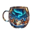thumbnail image 1 of ACDANC Christmas Mugs Christmas Cheer Mug Clear Coffee Mug Hand Painted Winter Scenery Glass Mugs Personalized Coffee Mugs Perfect for Christmas Decor Cute Coffee Mugs Glass Coffee Mugs(3.9 In), 1 of 7