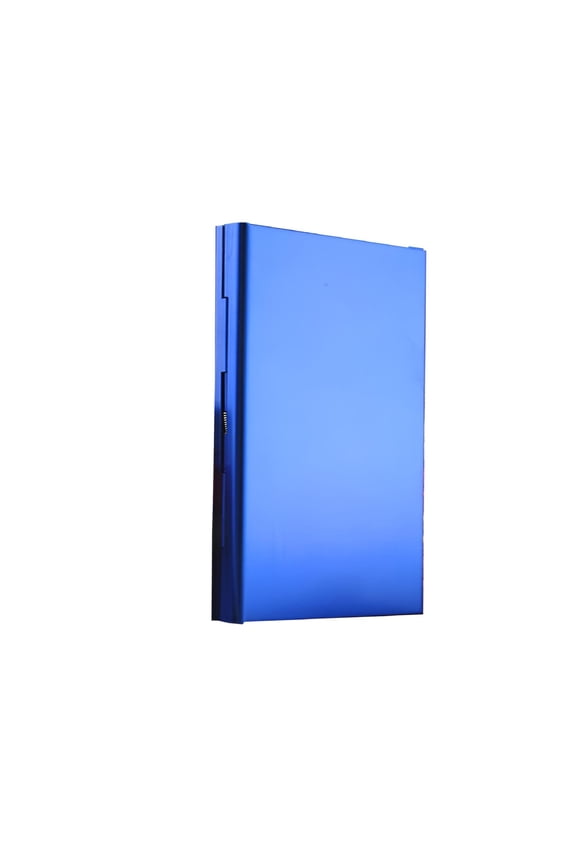 Cigarette Case Holder Aluminum Alloy Hard Flip Open Extra Slim Cigarette Storage Container Box