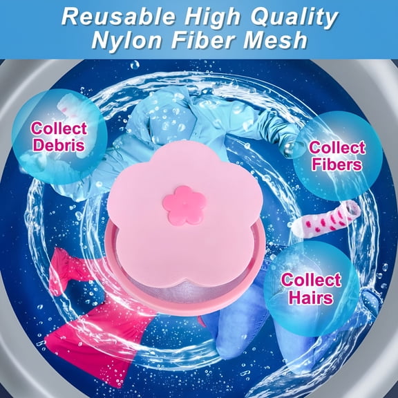 ACDANC Cleaning Balls,Reusable Pet Hair Remover Washing Machine Floating Lint Pet Hair Remover Dog Hair Remover Pet Hair and Lint Dryer Sheets Pet Hair Remover Laundry Dryer