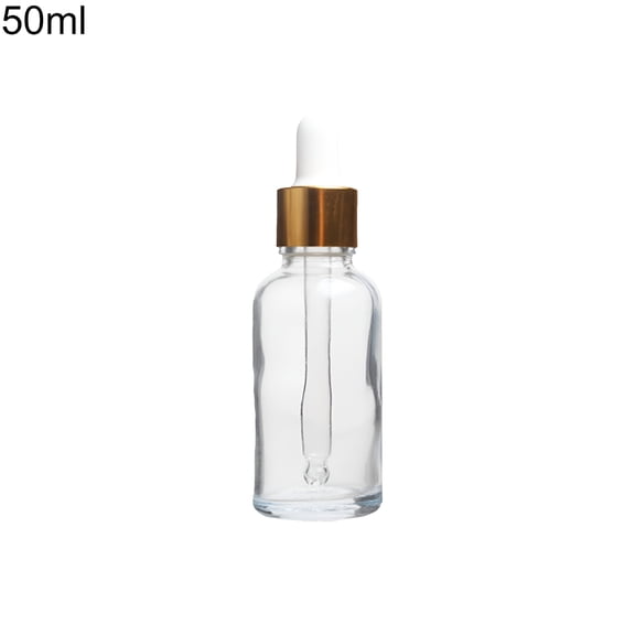 ACDANC Clear Dropper Bottle Glass Essential Oil Liquid Aromatherapy Perfume Container