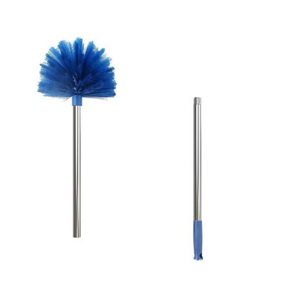 ACDANC Cobweb Duster with Extension Pole,Lightweight Clearance Duster Brush,Compact Ceiling Fan Duster,0.9