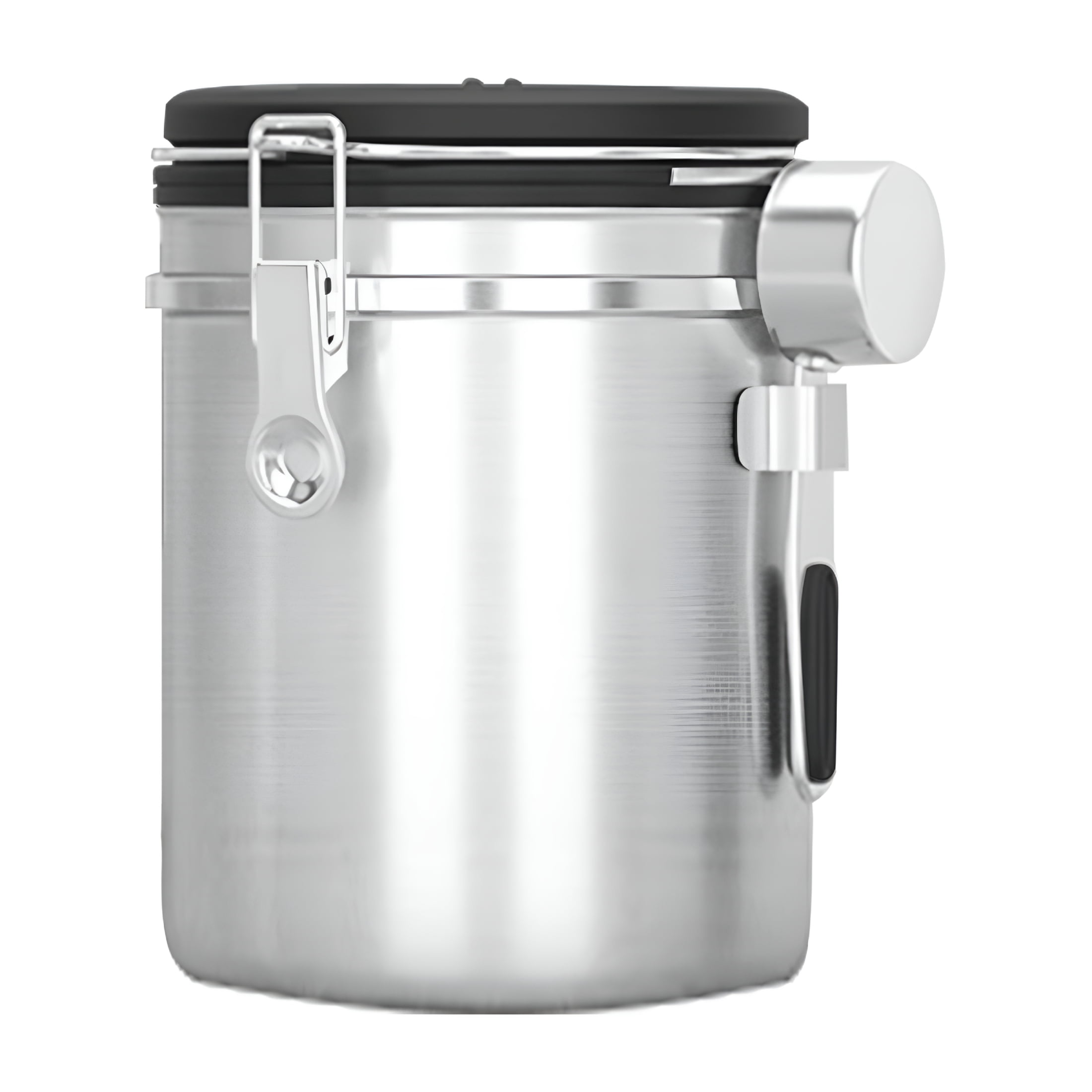 ACDANC Coffee Canister,Coffee Container with Scoop Airtight Stainless Steel Kitchen Food Storage Container for Grounds Coffee,Beans,Tea,Flour,Cereal,Sugar (1.8L)