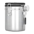 thumbnail image 1 of ACDANC 2026 New Coffee Canister,Coffee Container with Scoop Airtight Stainless Steel Kitchen Food Storage Container for Grounds Coffee,Beans,Tea,Flour,Cereal,Sugar (1.8L), 1 of 7