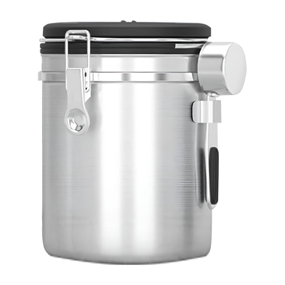 ACDANC 2026 New Coffee Canister,Coffee Container with Scoop Airtight Stainless Steel Kitchen Food Storage Container for Grounds Coffee,Beans,Tea,Flour,Cereal,Sugar (1.8L)
