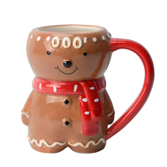 ACDANC Coffee Cups Ceramic,Holiday Table Decor Ceramic Mug,Holds Milk Coffee Mugs,Brown,250Ml