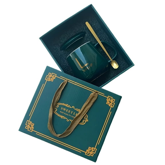 ACDANC Coffee Cups Ceramic,Simple Yet Elegant Ceramic Mug,Non-Slip Base Coffee Mugs,Reinforced