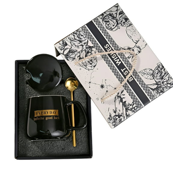 ACDANC Coffee Cups Ceramic,Smooth and Full Ceramic Mug,Sturdy Handle Coffee Mugs,Reinforced