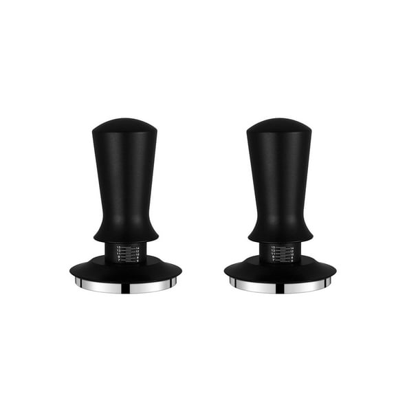 ACDANC Coffee Espresso Tamper,Portable Design Espresso Accessories,Compact Design Coffee Tamper,Black,51MM