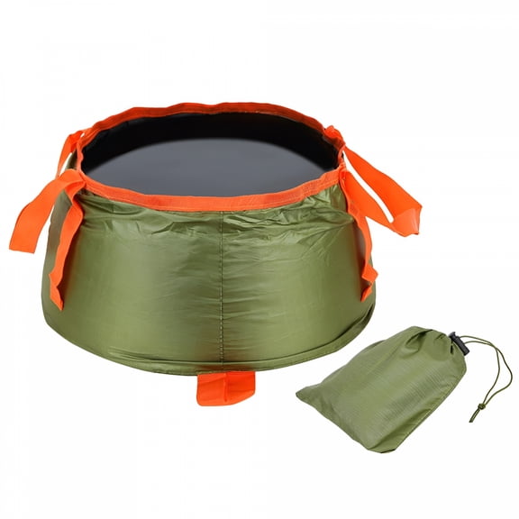 ACDANC Collapsible Bucket with Handle,Portable Camping Bucket Wash Basin for Traveling Hiking Fishing Gardening