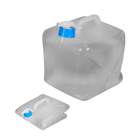 ACDANC Collapsible Water Container with Spigot, Camping Water Storage Carrier Jug for Outdoors Hiking Backpack & Survival Kit, Foldable Portable Water Canteen 2.6 Gallon