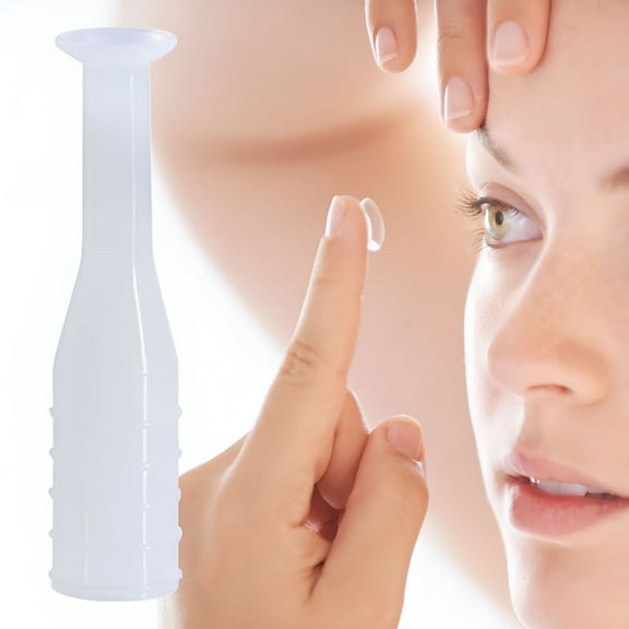 ACDANC Contact Lens Applicator Remover Silicone Contact Lens Suction Cup Tool Beauty Lens Tweezer Beauty Lens Inserter and Extractor
