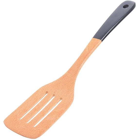 ACDANC Cooking Spatulas Fish Spatula Large Wooden Egg Flipper Non Stick Kitchen Utensil Gadgets(12.01X2.95X0.79Inches)