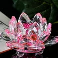 thumbnail image 1 of ACDANC Crystal Lotus Flower Reflection Clear Crystal Lotus for Feng Shui Home Decor Decorative Lotus Flower Ornament Sun Catcher Ornaments for Tabletop Centerpiece Home Office, 1 of 4