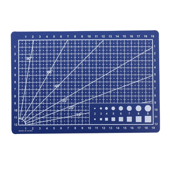 ACDANC Cutting Mat Double Sided Self Healing Gridded Rotary Craft Mat for Fabric Paper Carving Model Tools Desktop Mouse Pad Protection,1Pc Pad