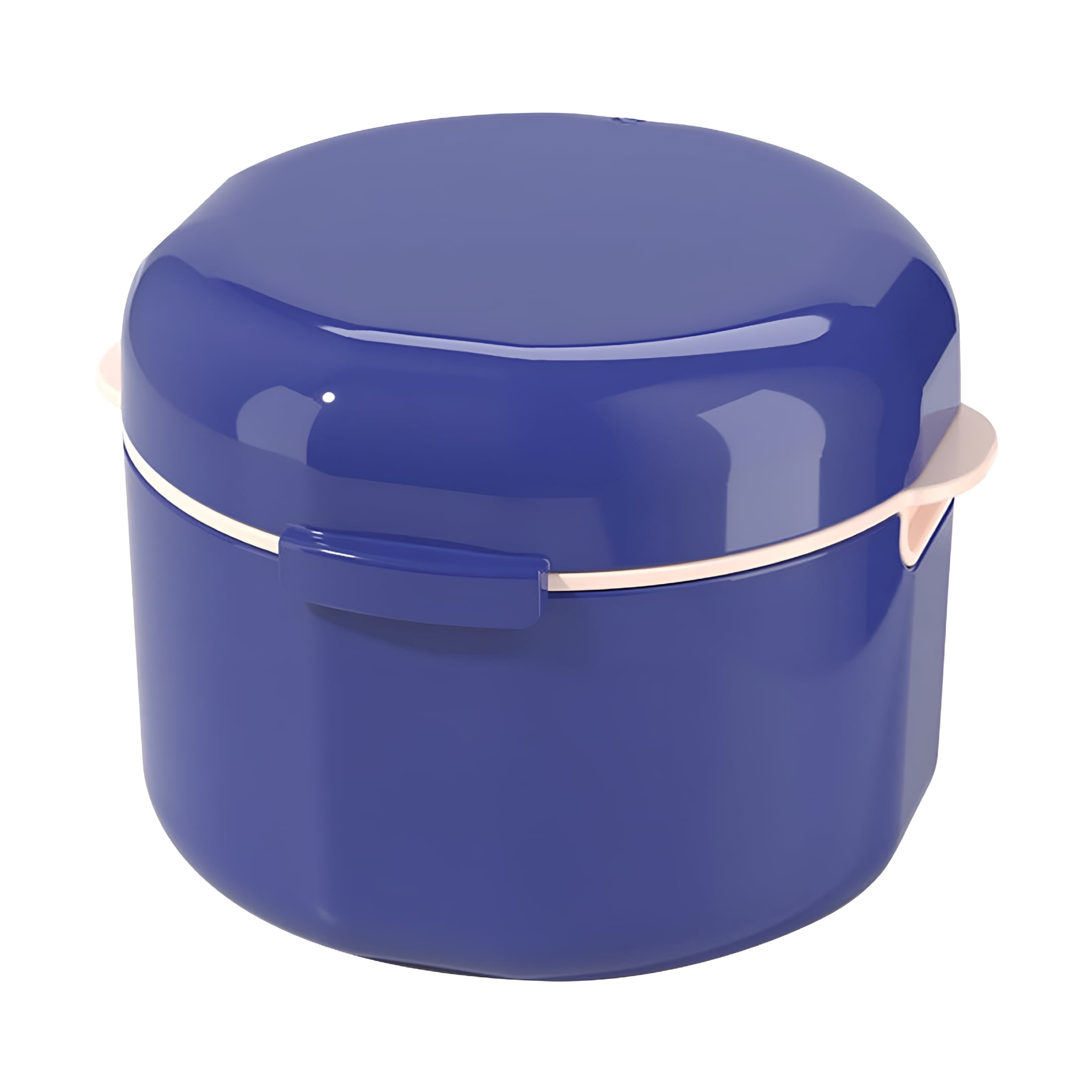 ACDANC Denture Bath Case,False Teeth Container for Travel Cleaning ...