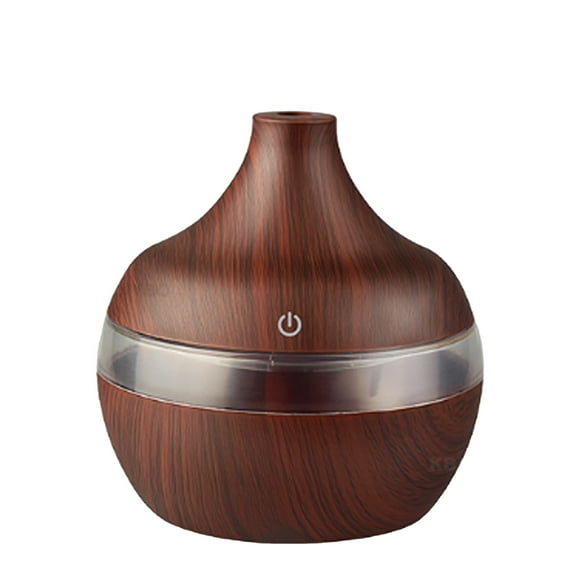 ACDANC Diffuser,Silent and Portable Diffusers for Home,Compact and Powerful Humidifiers for Bedroom,Essential Oil Diffuser with Anti-Bacterial Water Tank and Wood Grain Finish
