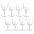 thumbnail image 1 of ACDANC 8 Pcs Plastic Wine Glass Dessert Cups Wine Glasses Plastic Party Wine Cups Clear Plastic Wine Cups, 1 of 4