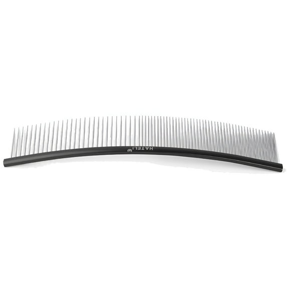 ACDANC Dog Comb,Deep Fur Grooming Metal Comb,Full-Body Use Dematting Comb for Dogs,Black